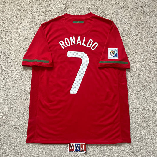 Portugal 2010 World Cup home x Cristiano Ronaldo #7 (L)