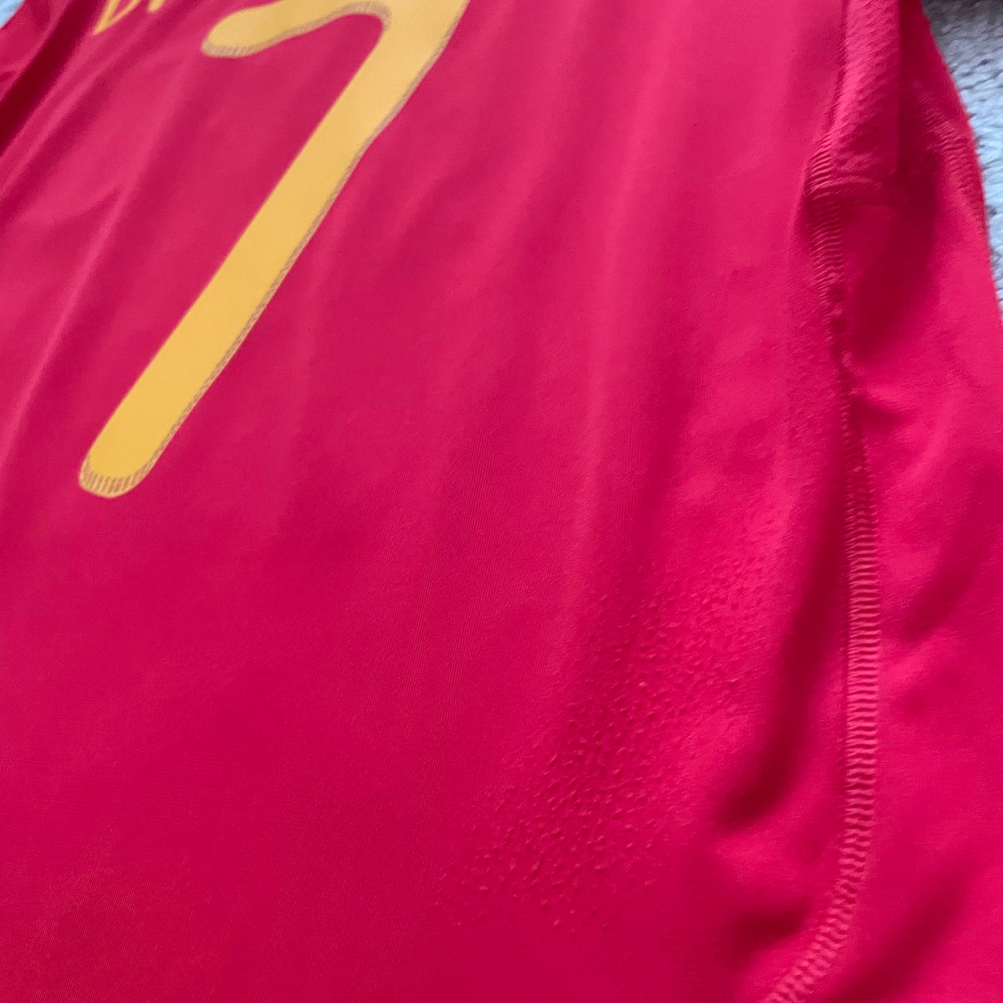 Spain 2010 World Cup home x David Villa #7 (M)