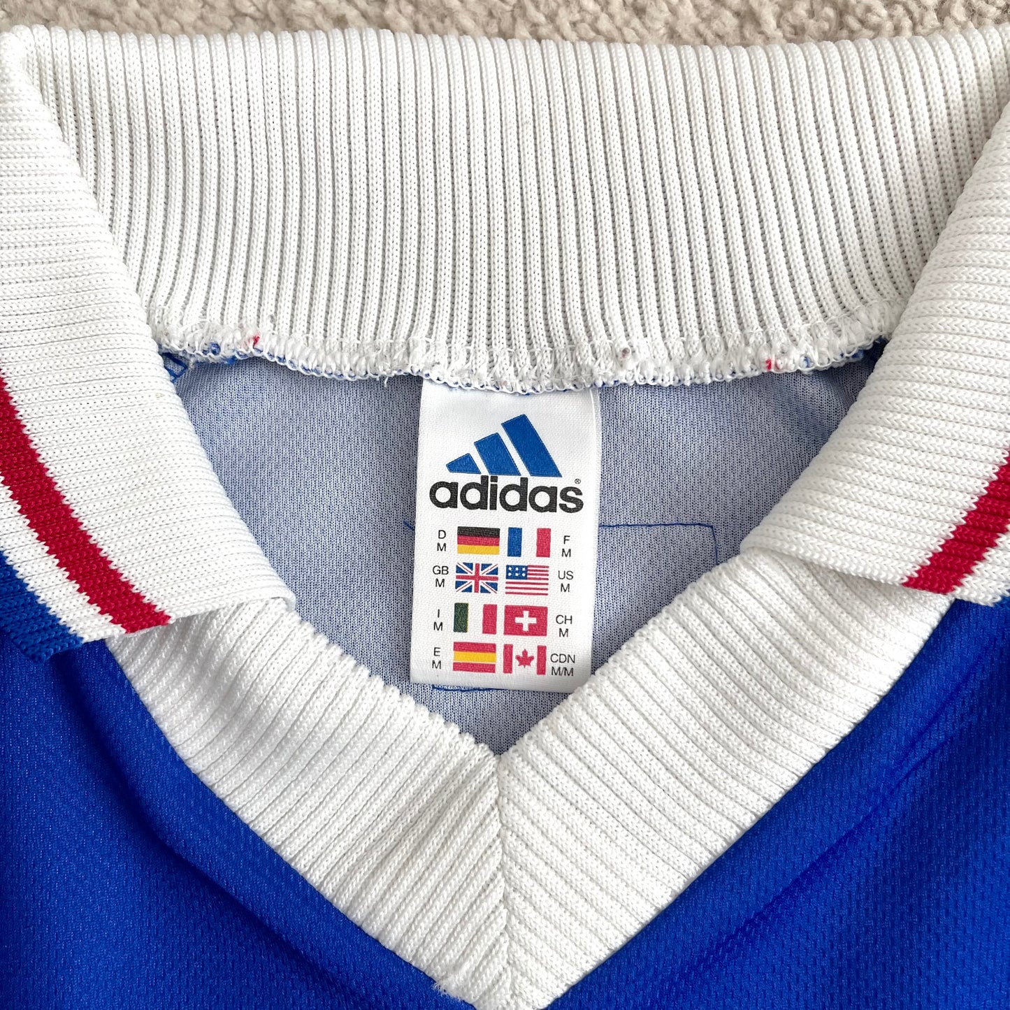 France 1998 World Cup home x Zinedine Zidane #10 (M)