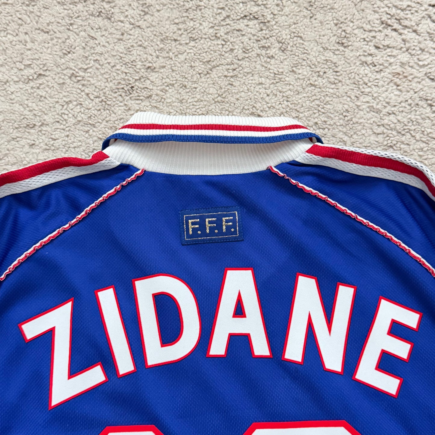 France 1998 World Cup home x Zinedine Zidane #10 (XL)