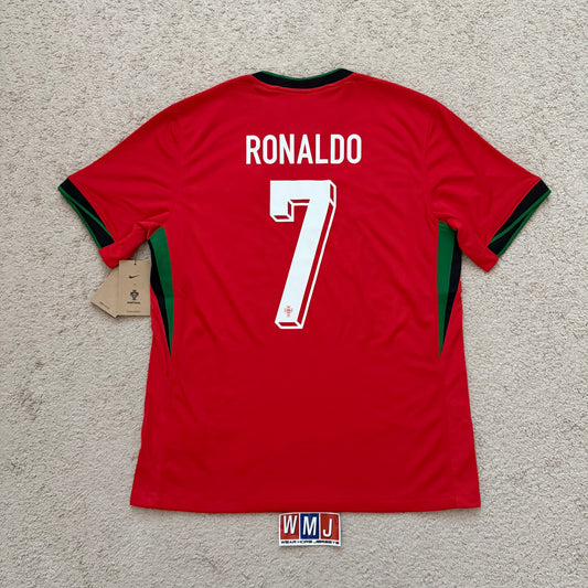 Portugal 2024 EURO home x Cristiano Ronaldo #7 (L) *BRAND NEW WITH TAGS
