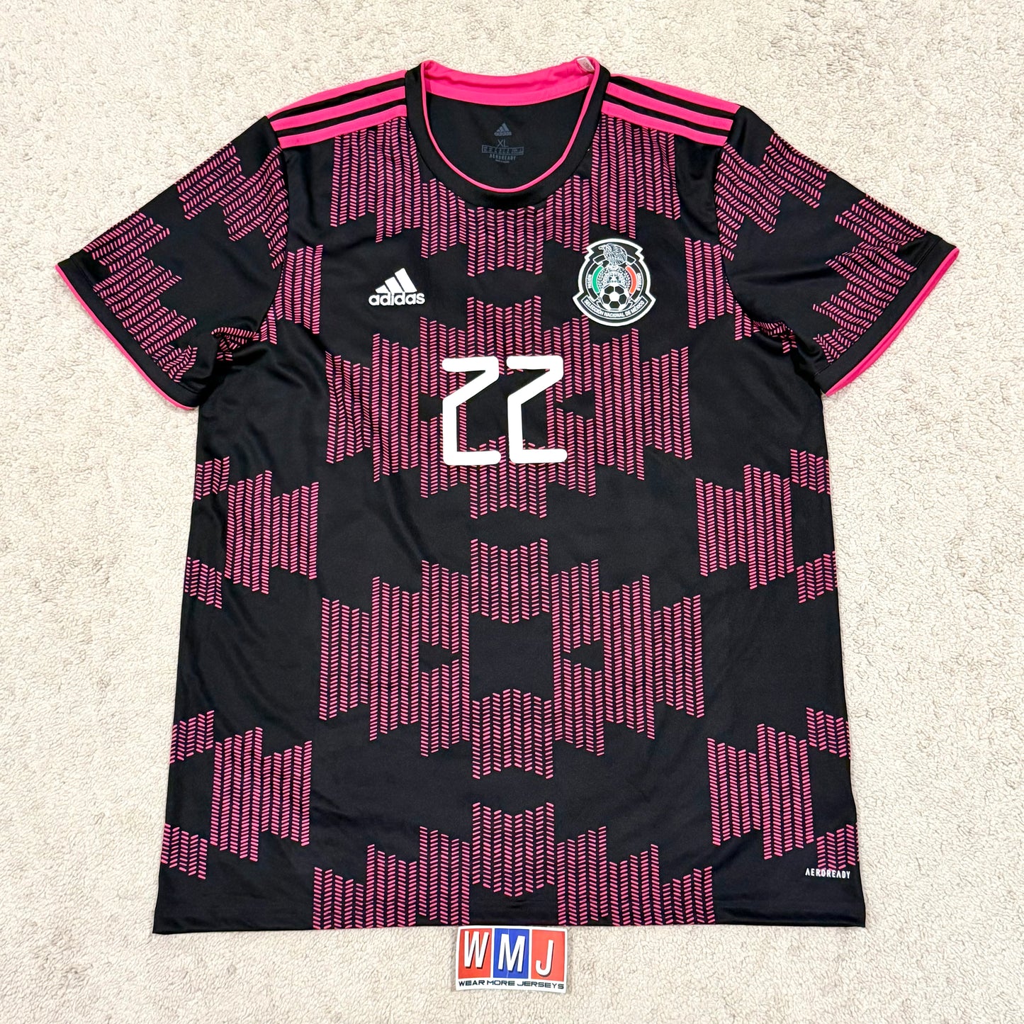 Mexico 2020/21 home x Chucky Lozano #22 (XL)