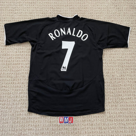 Manchester United jersey Authentic 100% Nike Jersey Size S #7 RONALDO  2004-2005