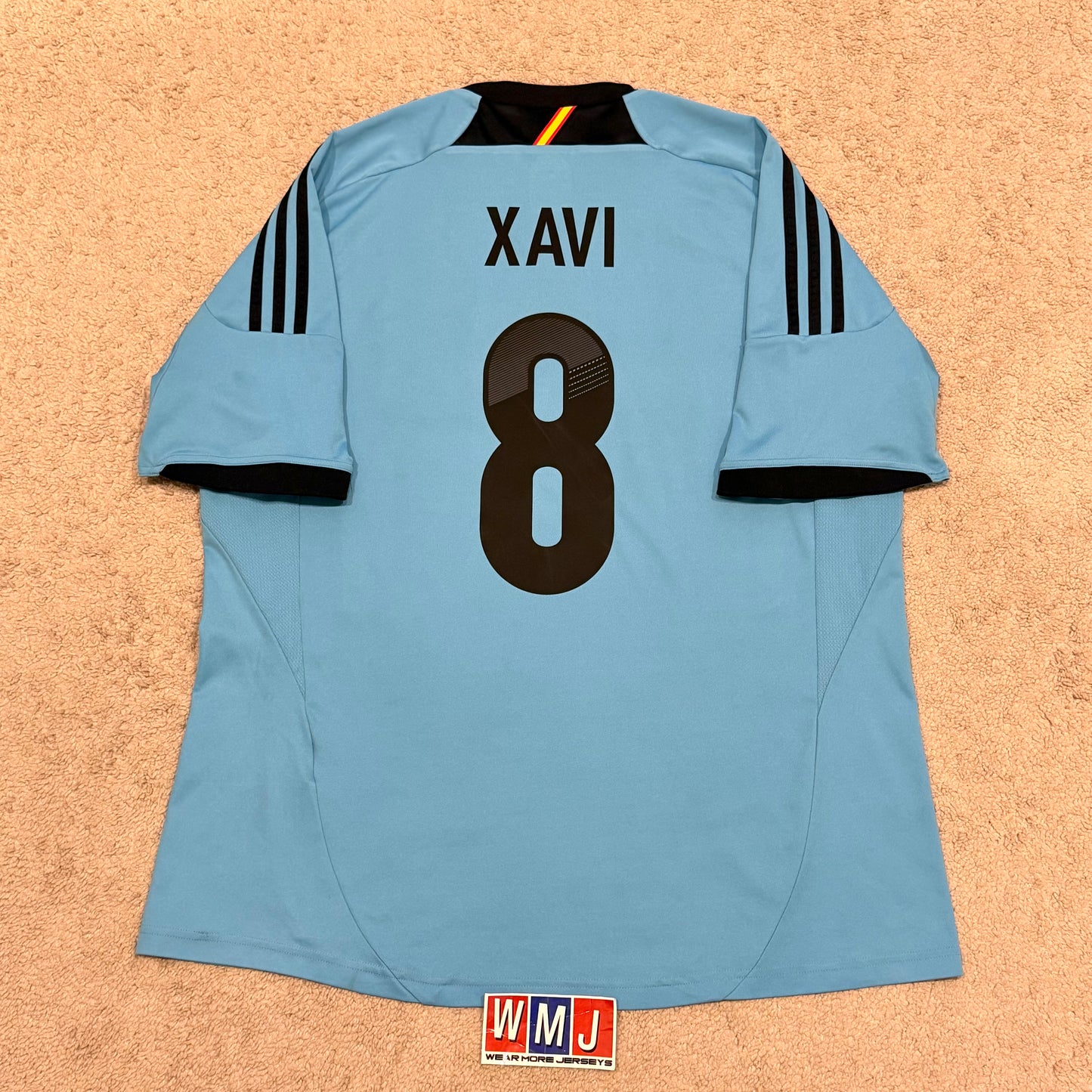 Spain 2012 EURO away x Xavi #8 (XL)