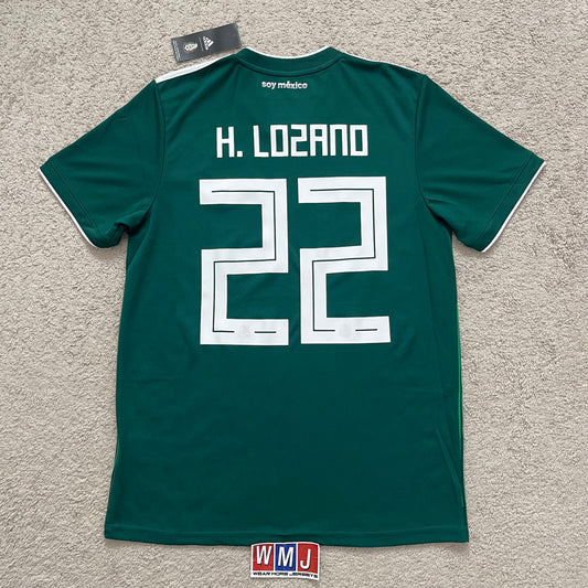 Mexico 2018 World Cup home x Hirving Lozano #22 (M) *BRAND NEW WITH TAGS