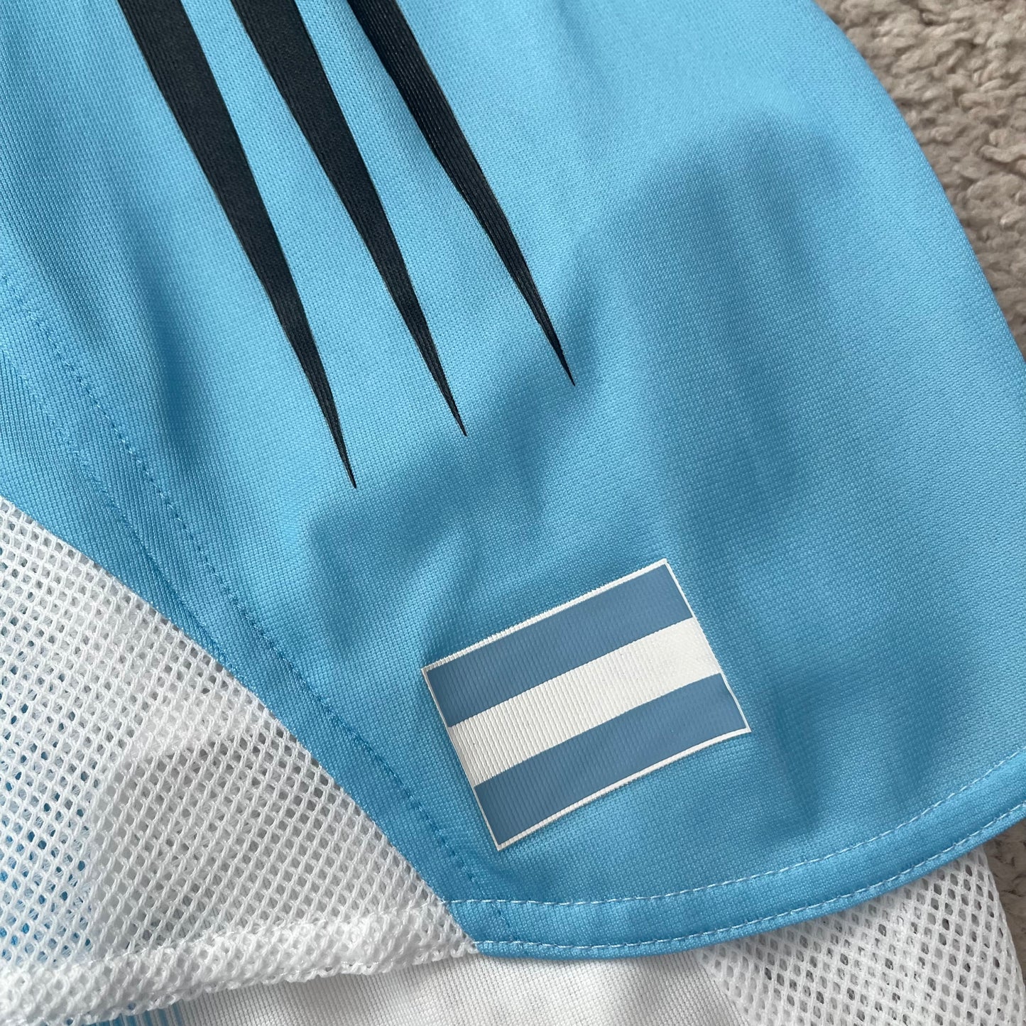 Argentina 2004/05 home PLAYER VERSION x Messi #18 (L)
