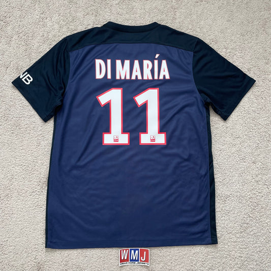 PSG 2015/16 home x Di Maria #11 (L)