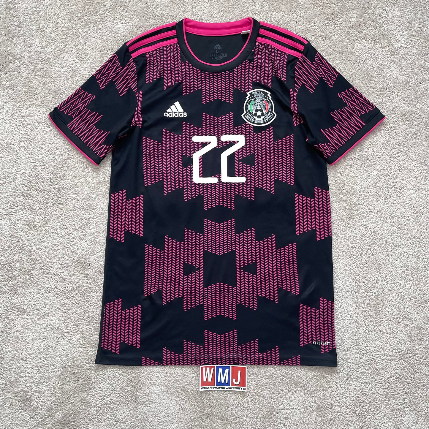 Mexico 2020/21 home x Chucky Lozano #22 (M)