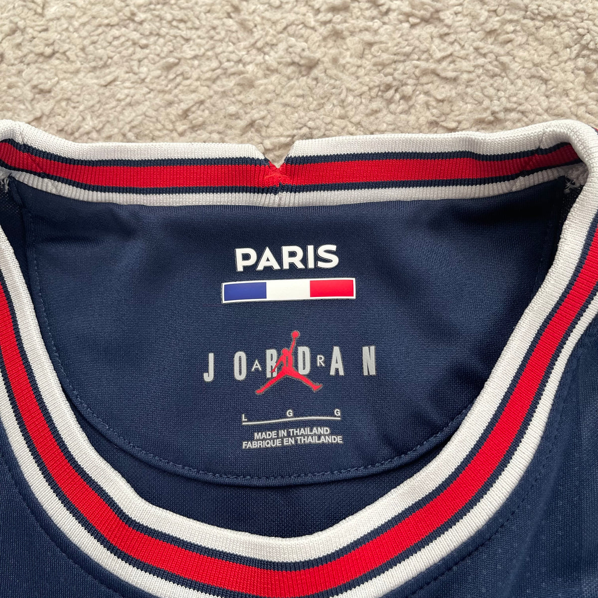 PSG 2021/22 home x Jordan x Messi #30 (L)