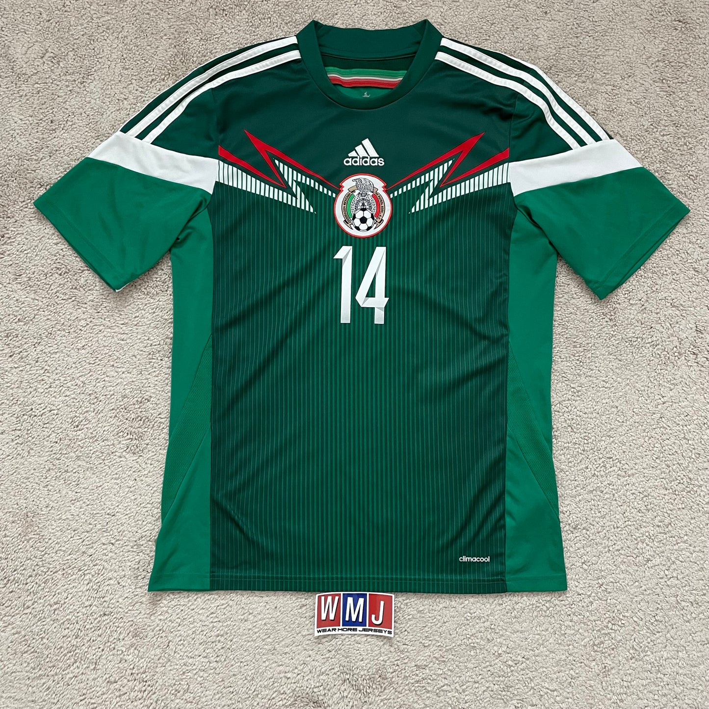 Mexico 2014 World Cup home x Chicharito Hernandez #14 (M)