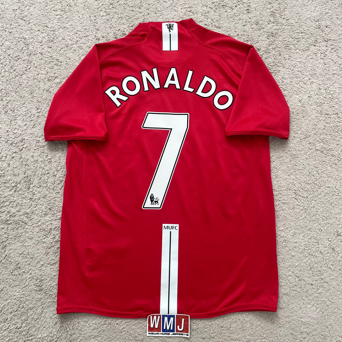 Manchester United 2007/2008/2009 home x Cristiano Ronaldo #7 (M)