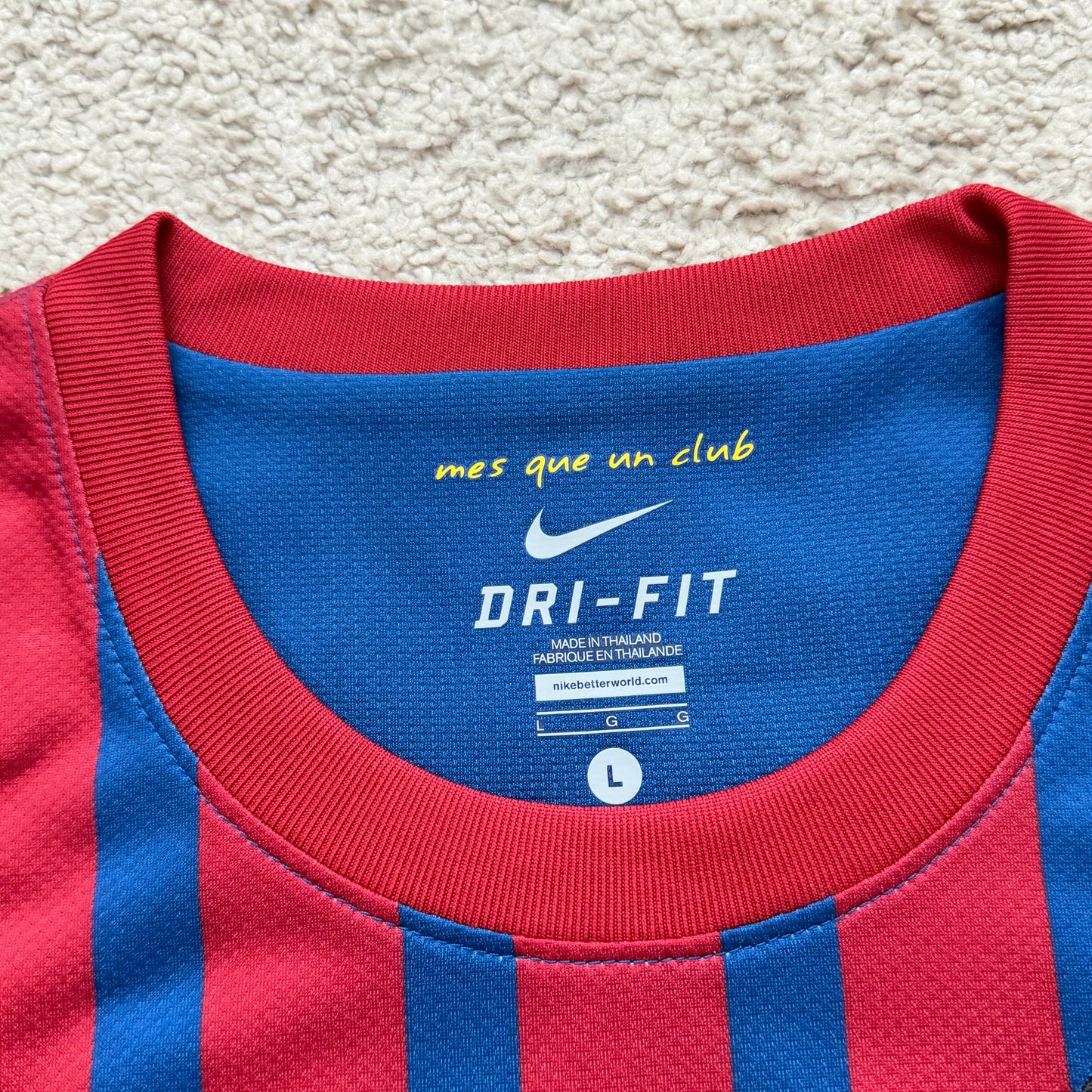 Barcelona 2011/12 home x Messi #10 (L)