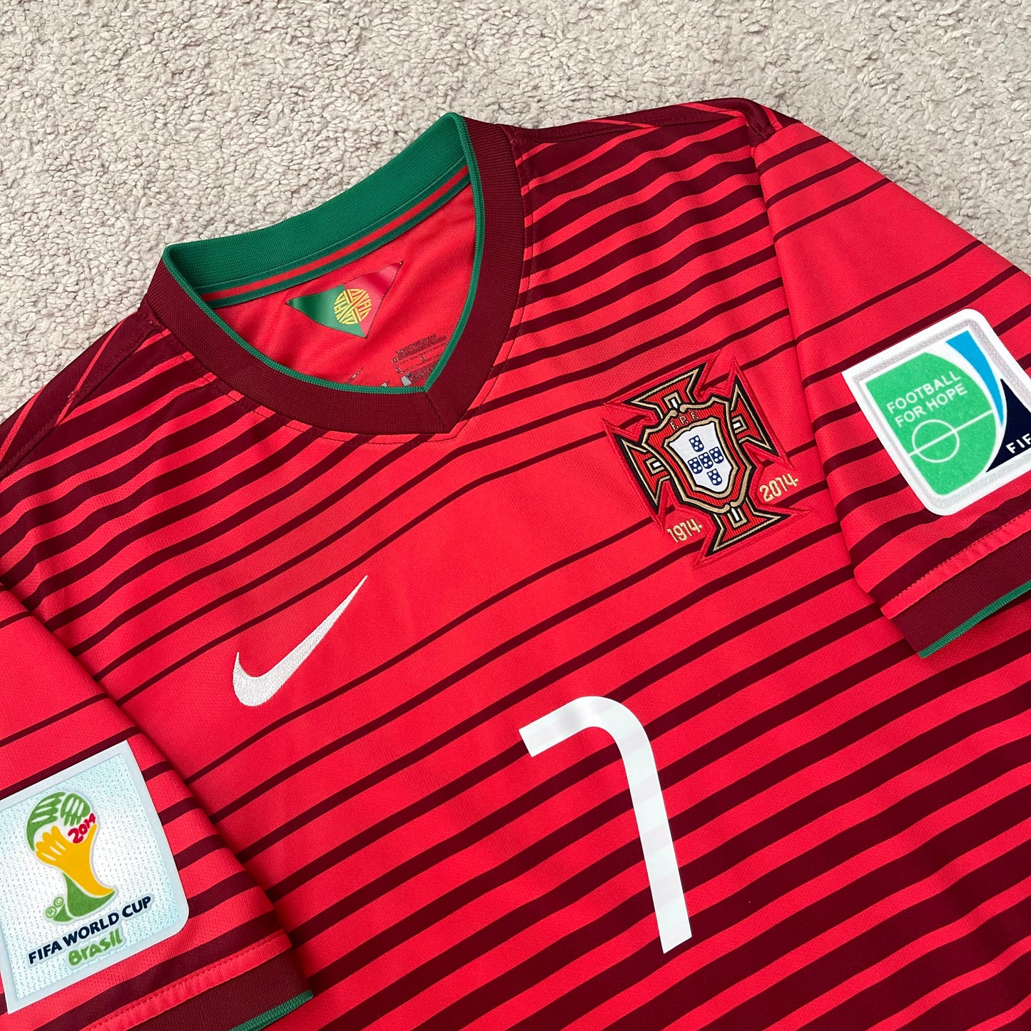 Portugal 2014 World Cup home x Cristiano Ronaldo #7 (M)