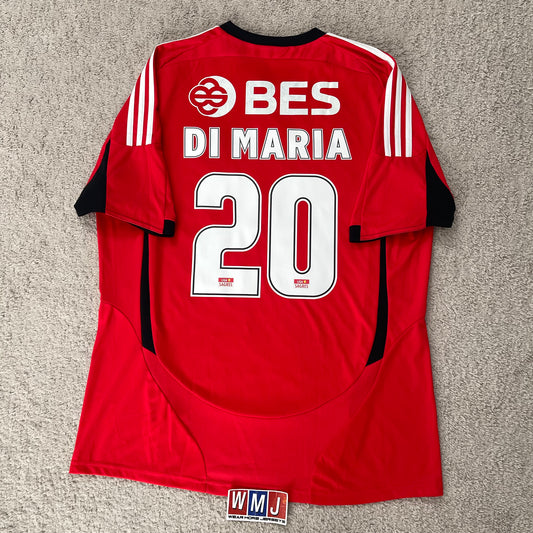 Benfica 2008/09 home x Angel Di Maria #20 (XL)