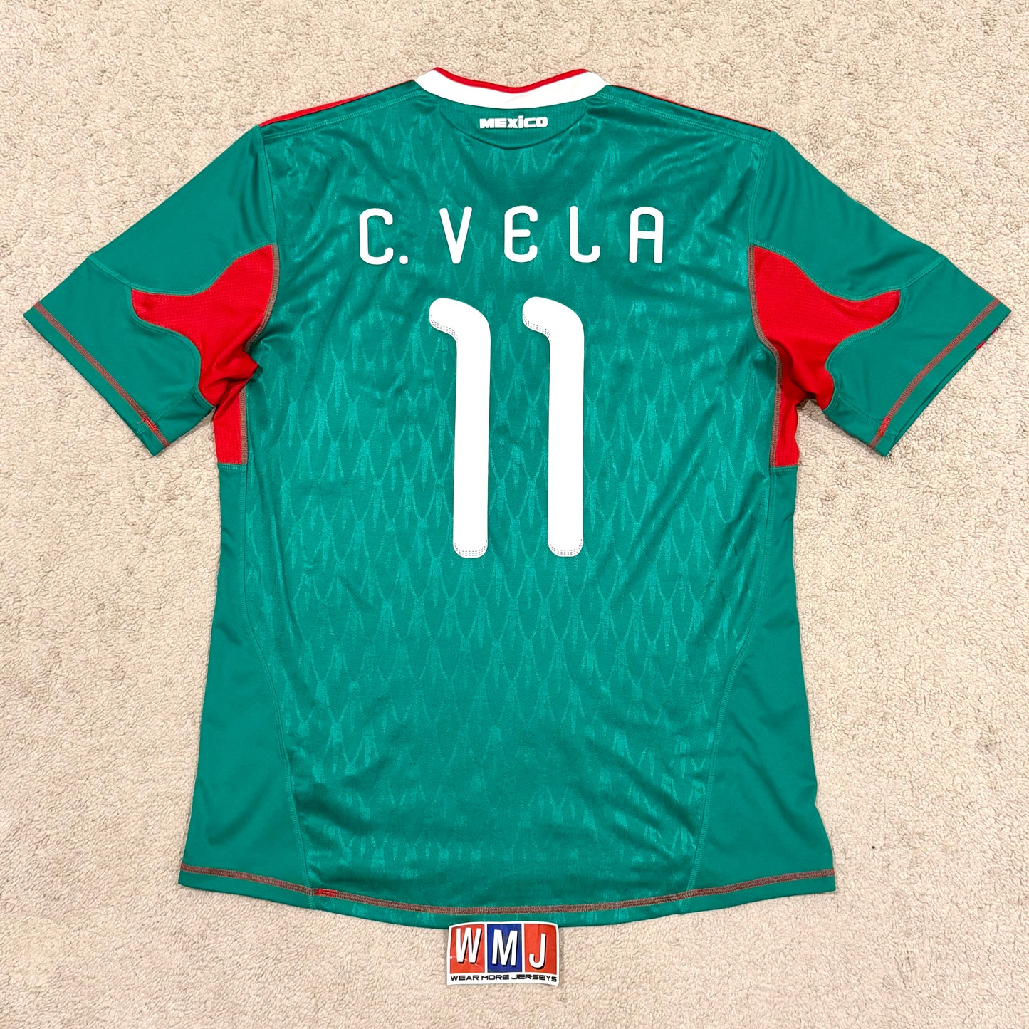 Mexico 2010 World Cup home x Carlos Vela #11 (L)