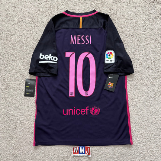 Barcelona 2016/17 away x Messi #10 (M) *BRAND NEW WITH TAGS
