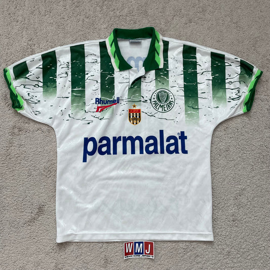 Palmeiras 1996 away x Djalminha #10 (S, runs BIG. Fits like a M, check measurements)