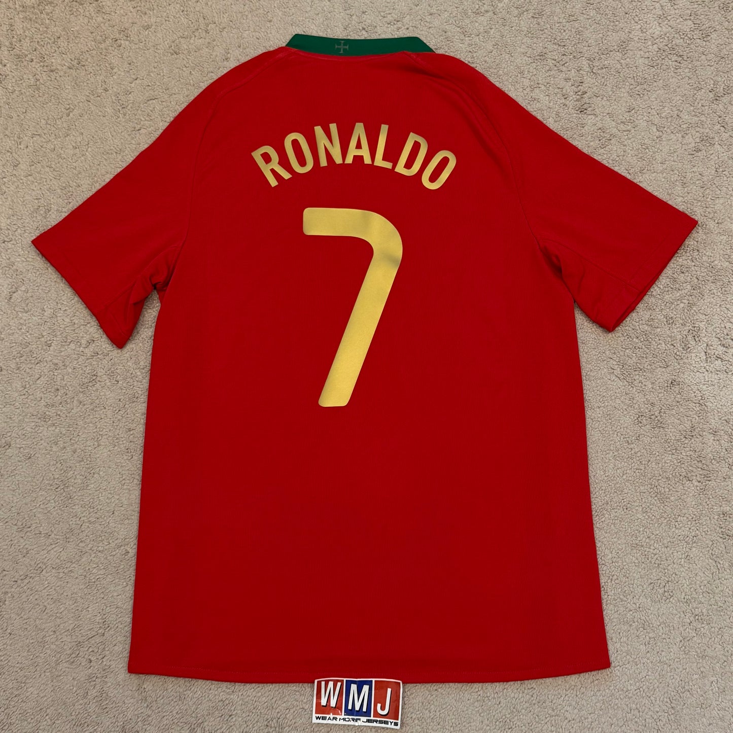 Portugal 2008 EURO home x Cristiano Ronaldo #7 (L)