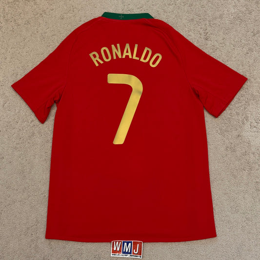 Portugal 2008 EURO home x Cristiano Ronaldo #7 (L)