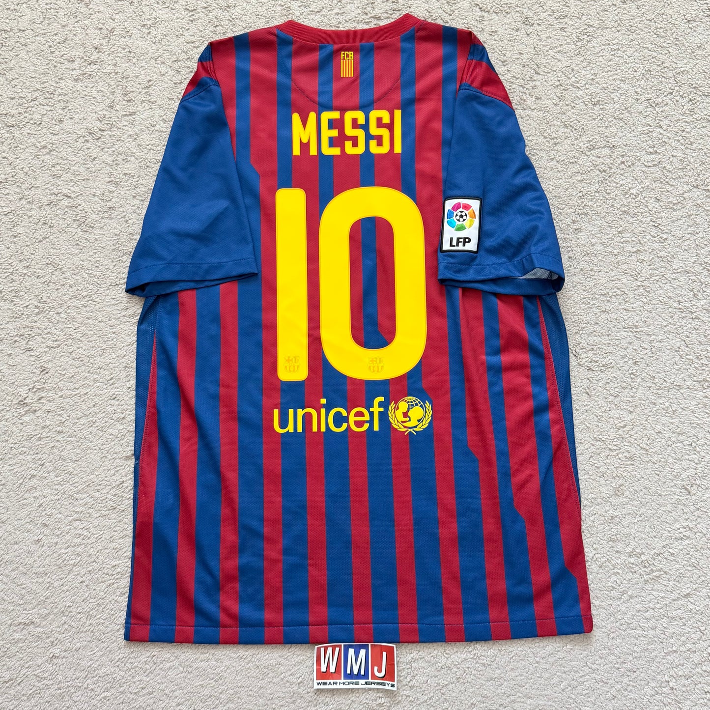 Barcelona 2011/12 home x Messi #10 (L)