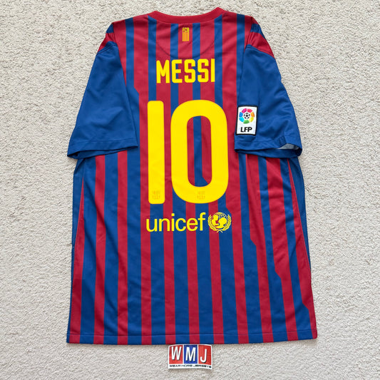Barcelona 2011/12 home x Messi #10 (L)
