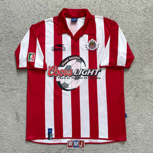 Chivas de Guadalajara 2003/04 home 'Camiseta Rechazada para Torneo de Verano' (XL)