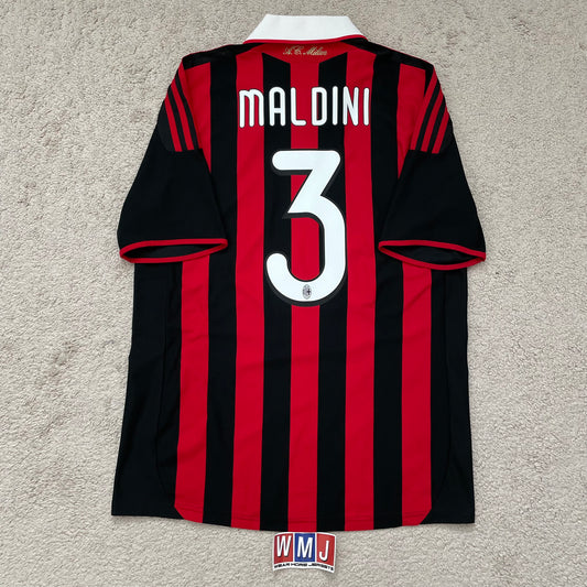 AC Milan 2009/10 home x Paolo Maldini #3 (M)