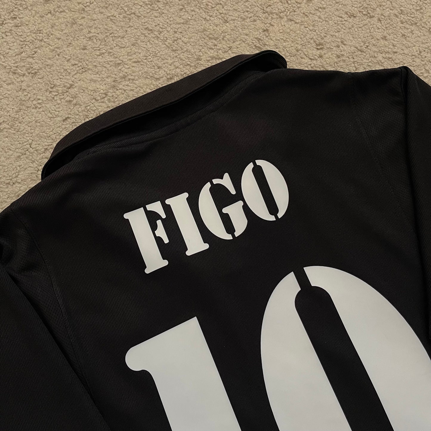 Real Madrid 2002/03 away 100th Anniversary x Luis Figo #10 (M)