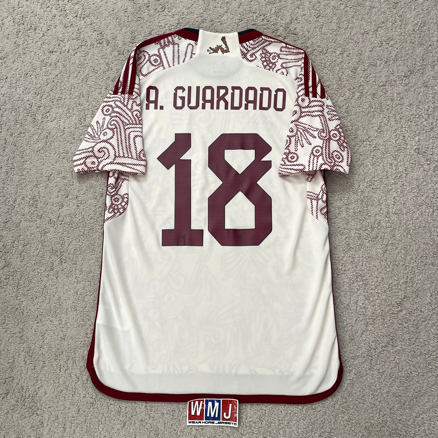 Mexico 2022 World Cup away x Andres Guardado #18 (M)