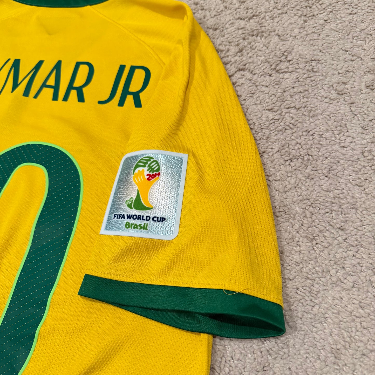 Brazil 2014 World Cup home x Neymar Jr #10 (M)