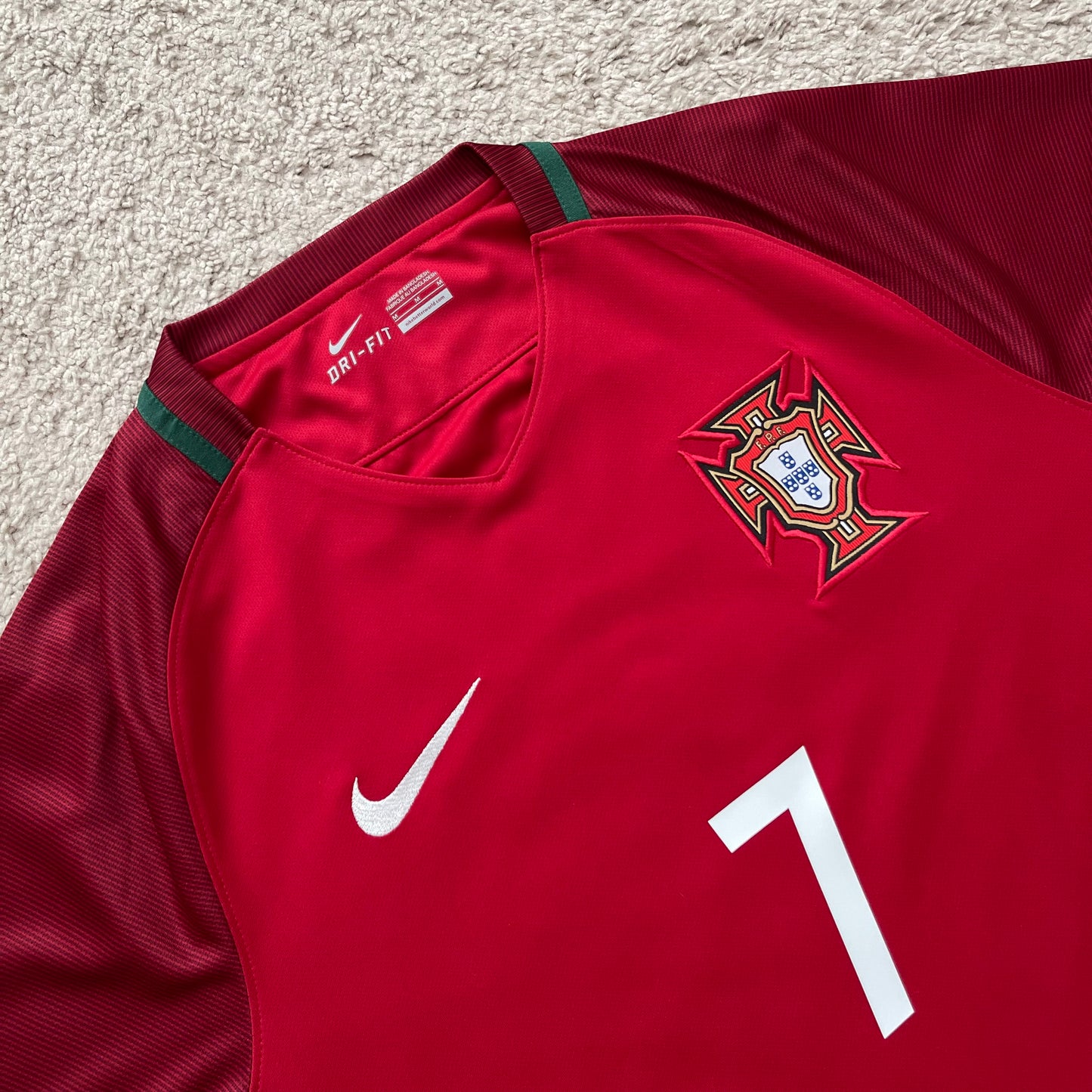 Portugal 2016 EURO home x Cristiano Ronaldo #7 (M)