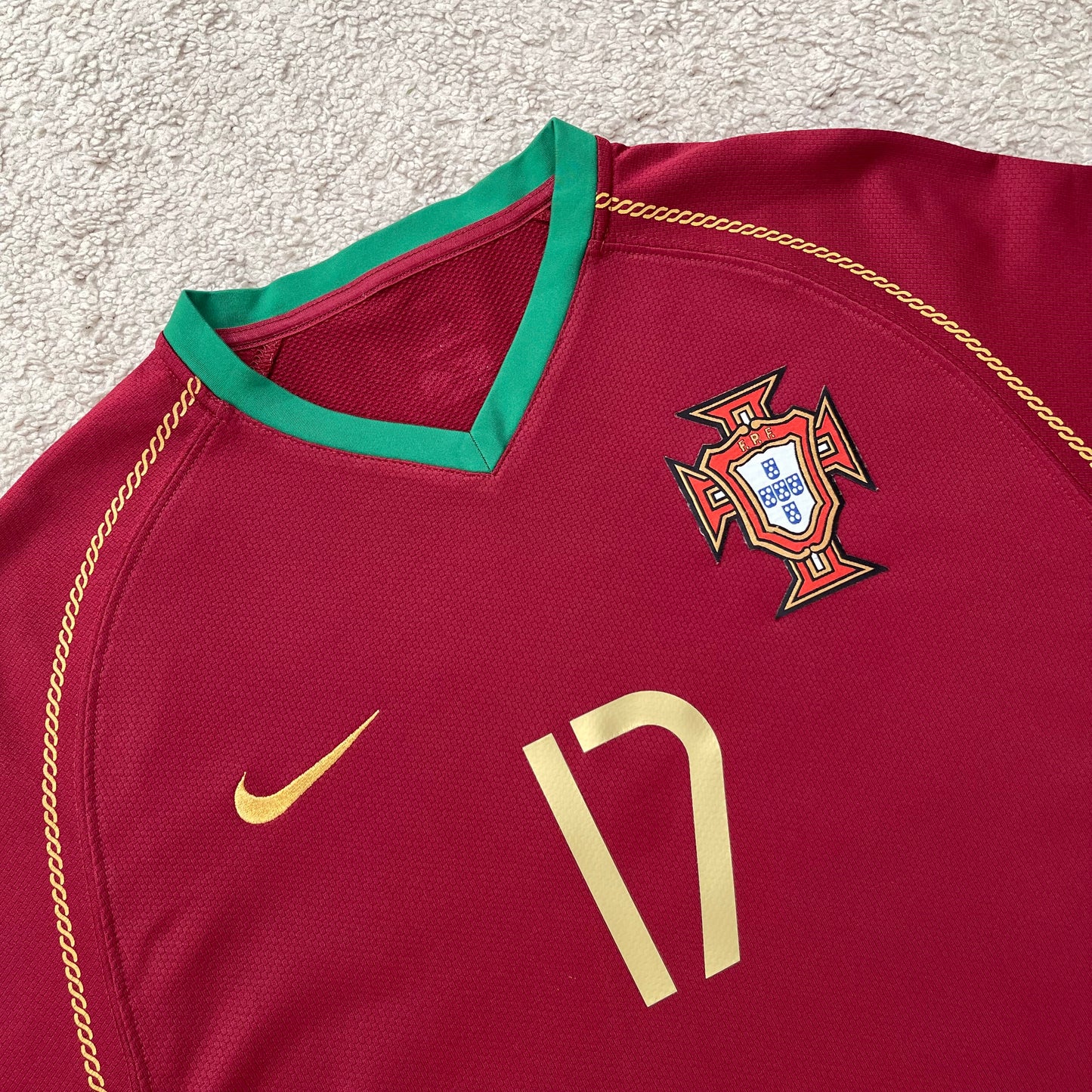 Portugal 2006 World Cup home x Cristiano Ronaldo #17 (S)
