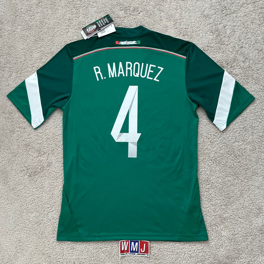 Mexico 2014 World Cup home x Rafa Marquez #4 (S) *BRAND NEW WITH TAGS