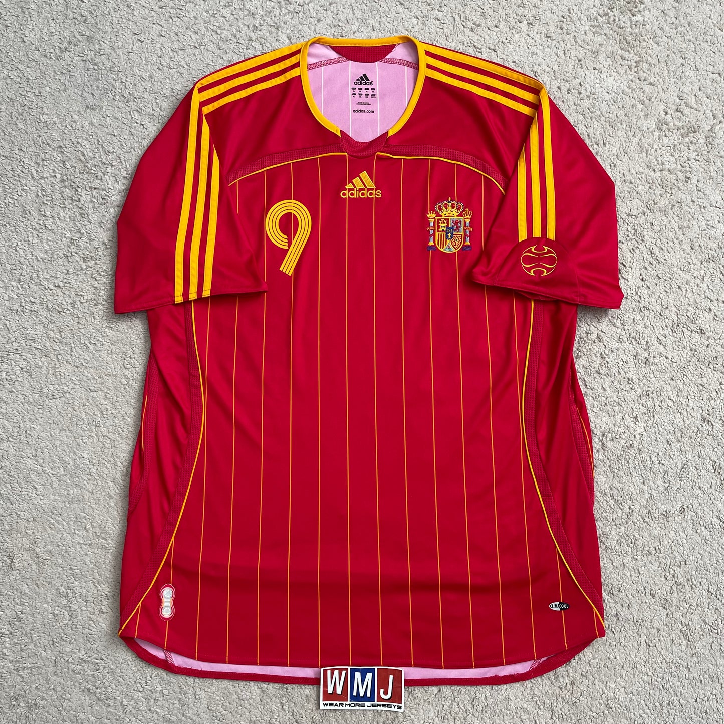 Spain 2006 World Cup home x Fernando 'El Niño' Torres #9 (XL)