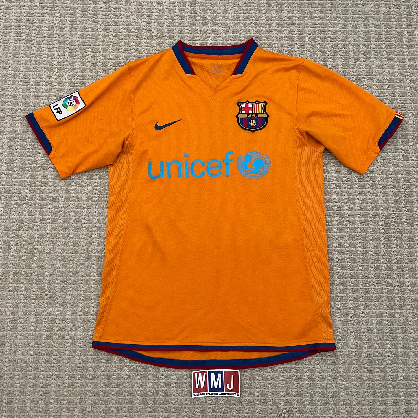 Barcelona 2006/07 away x Messi #19 (S)