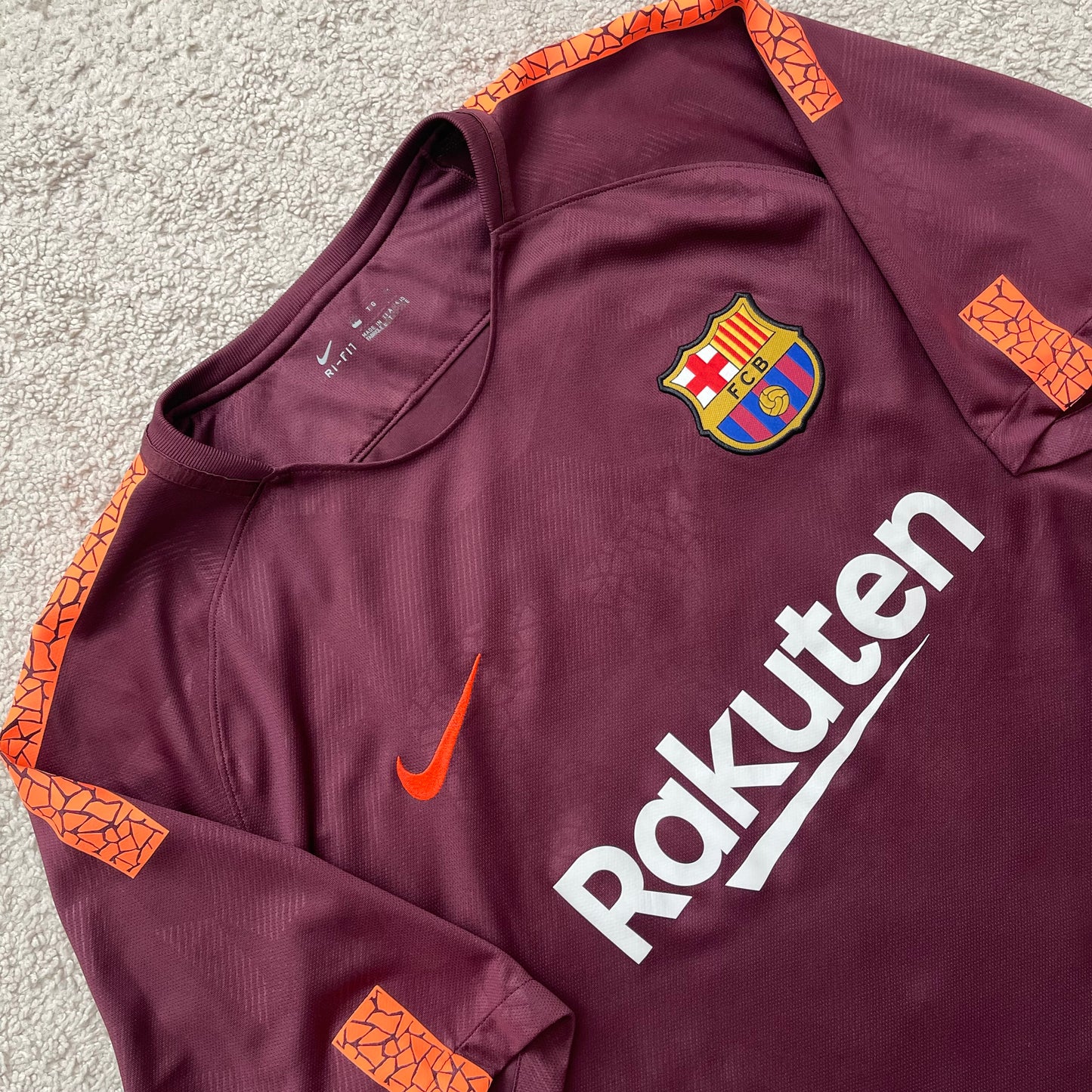 Barcelona 2017/18 third x Messi #10 (XL)