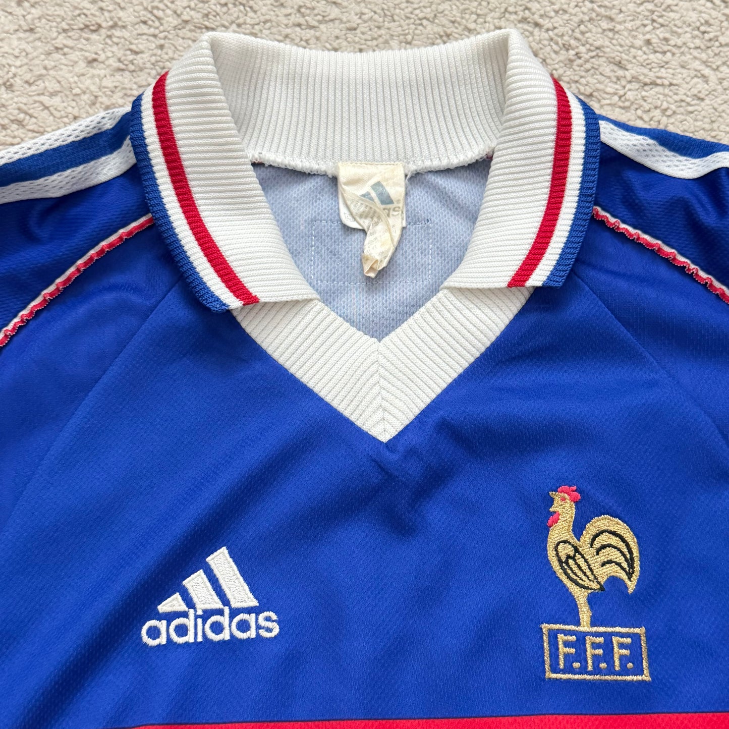 France 1998 World Cup home x Zinedine Zidane #10 (XL)