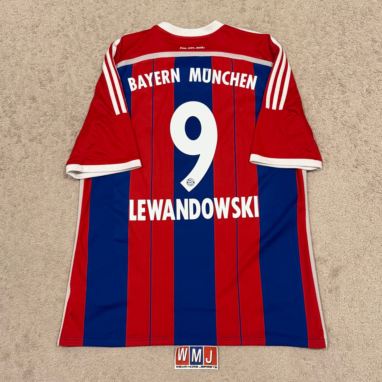 Bayern Munich 2014/15 home x Robert Lewandowski #9 (XL)