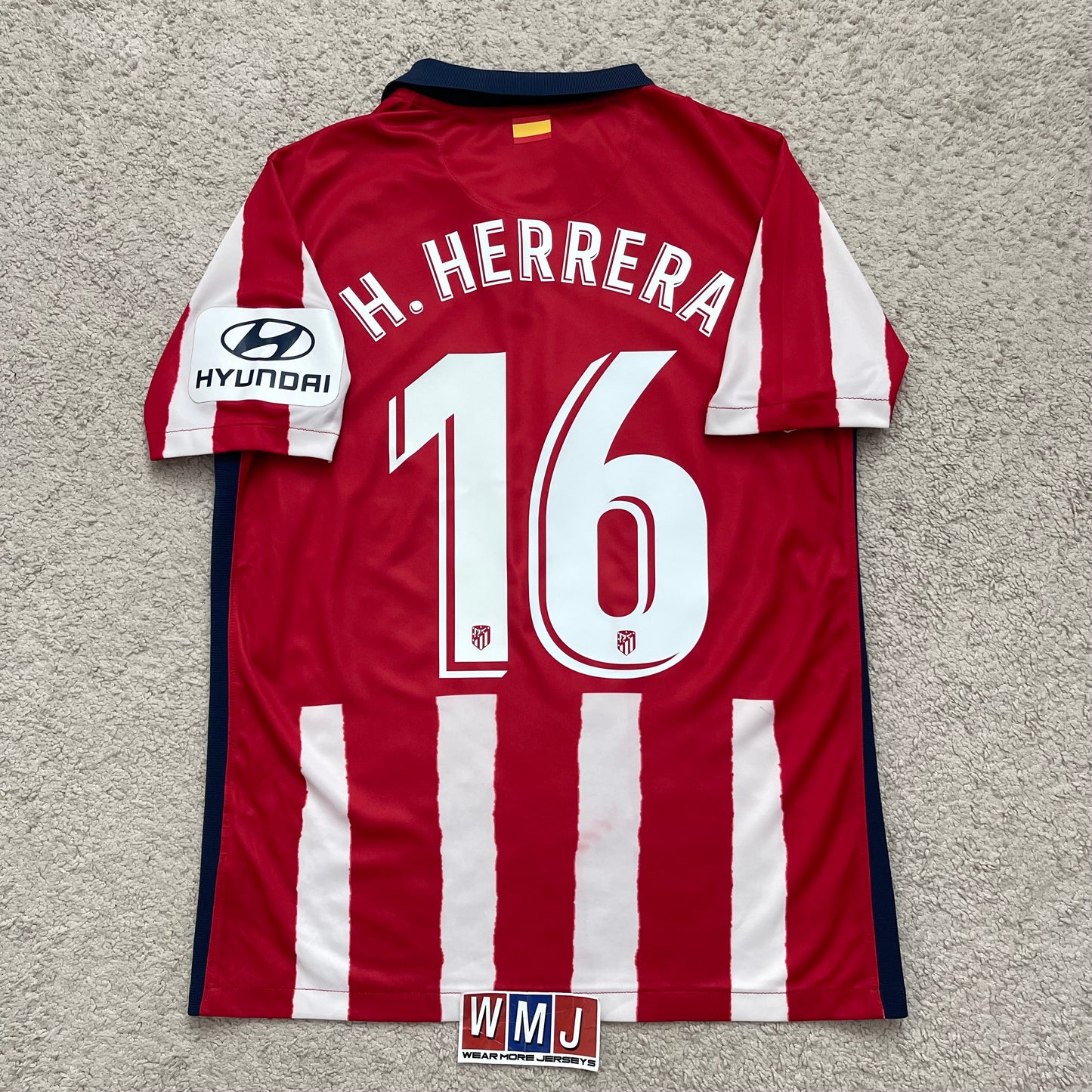 Atletico Madrid 2020/21 home x Hector Herrera #16 (M)