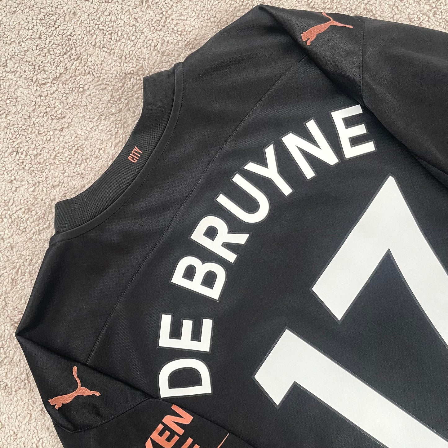 Manchester City 2020/21 away x Kevin De Bruyne #17 (L)