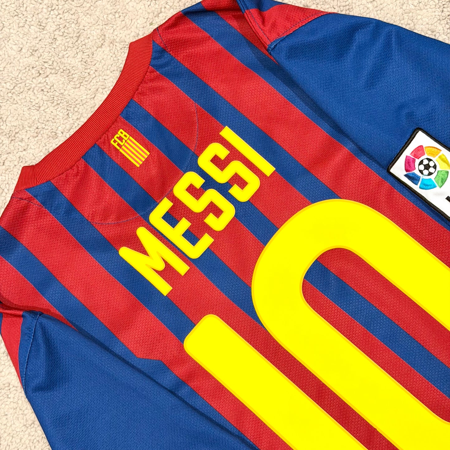 Barcelona 2011/12 home x Messi #10 (L)