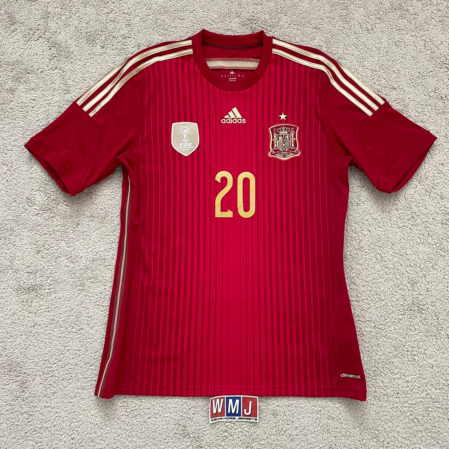 Spain 2014 World Cup home x Santi Cazorla #20 (L)