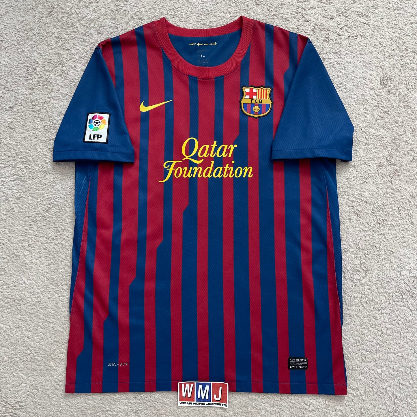 Barcelona 2011/12 home x Messi #10 (L)