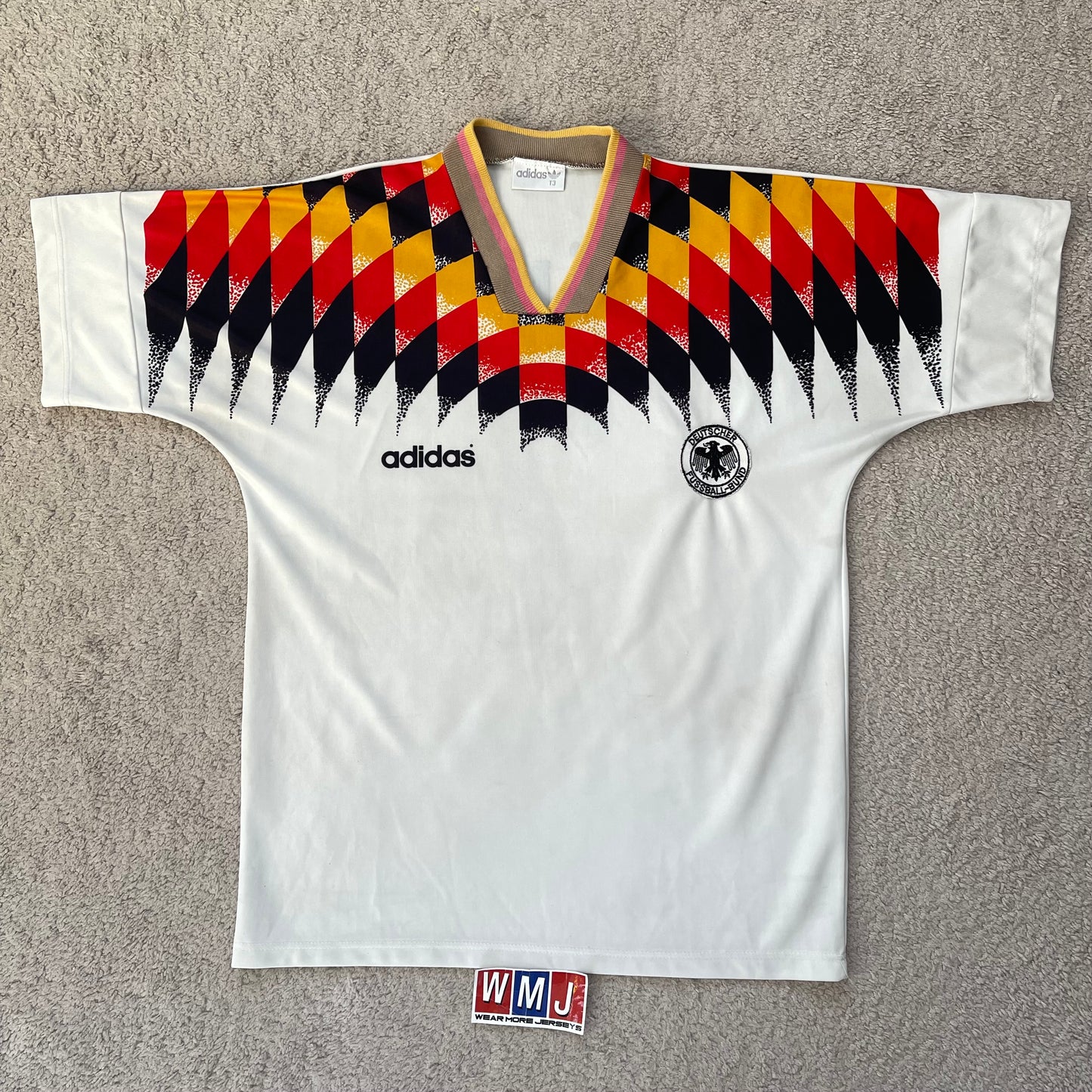 Germany 1994 World Cup home x Andreas Möller #7 (L)