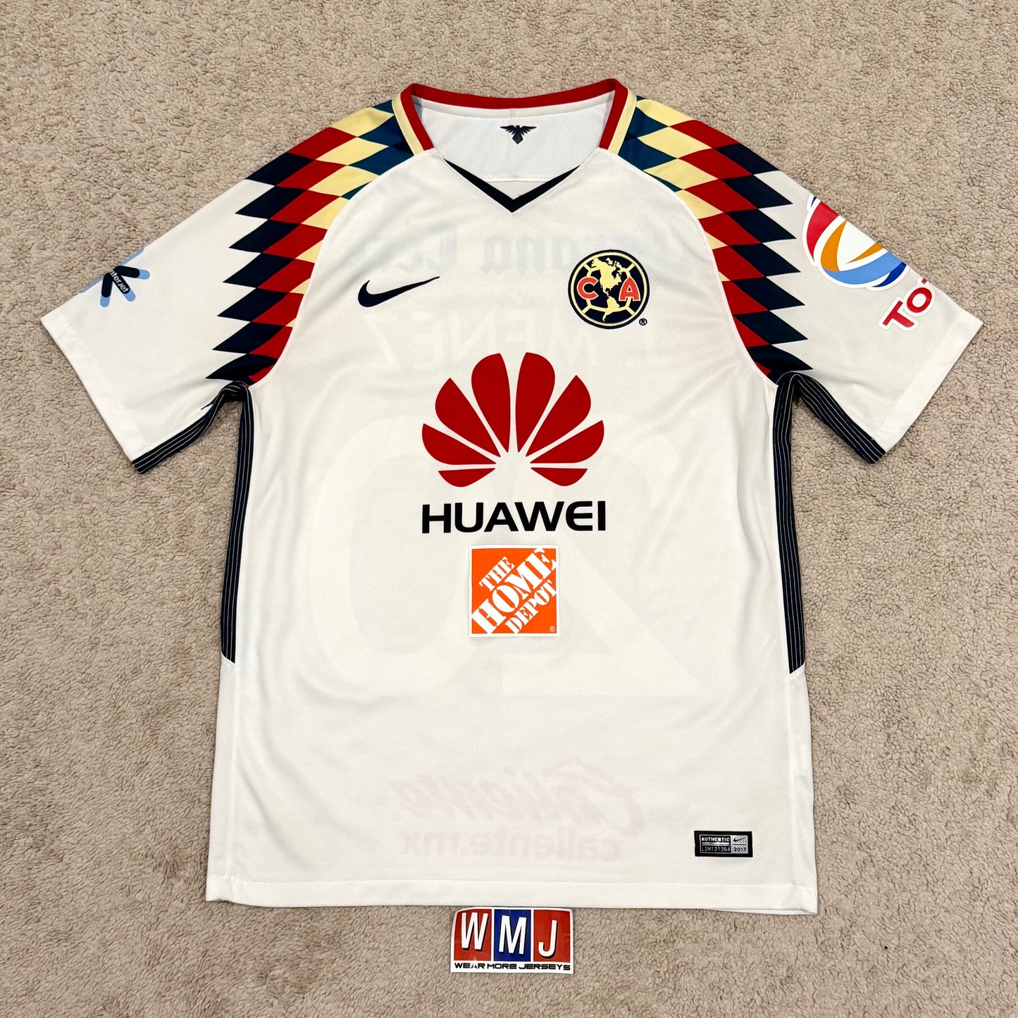 Club America 2017/18 away x Jérémy Ménez #20 (M)