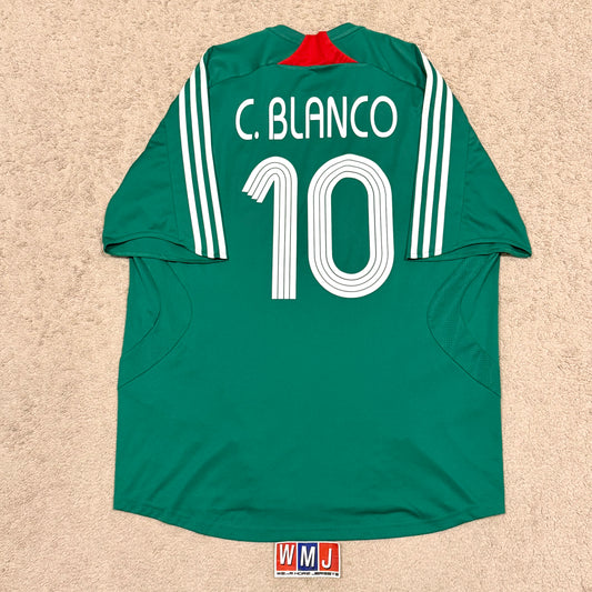 Mexico 2007/08 home x Cuauhtémoc Blanco #10 (XL)
