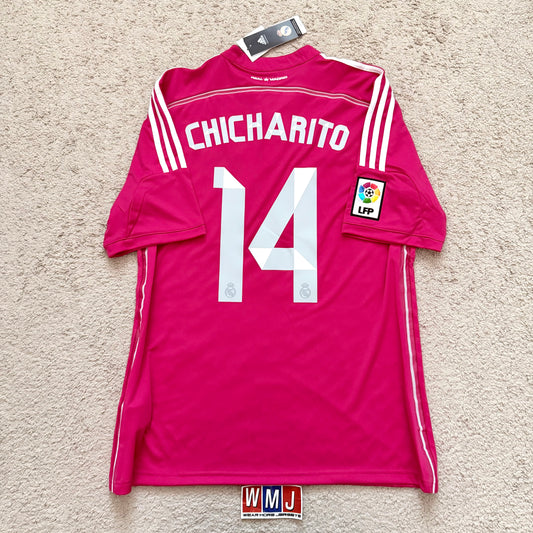 Real Madrid 2014/15 away x Chicharito Hernandez #14 (L) *BRAND NEW WITH TAGS