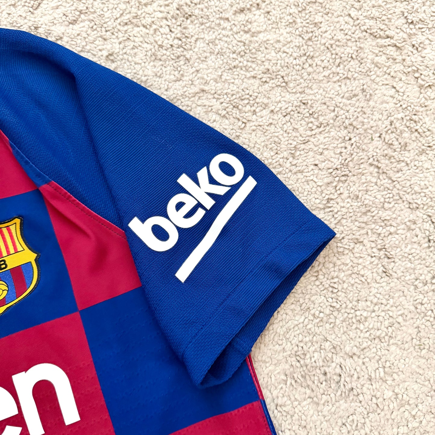 Barcelona 2019/20 home PLAYER VERSION x Messi #10 (M)