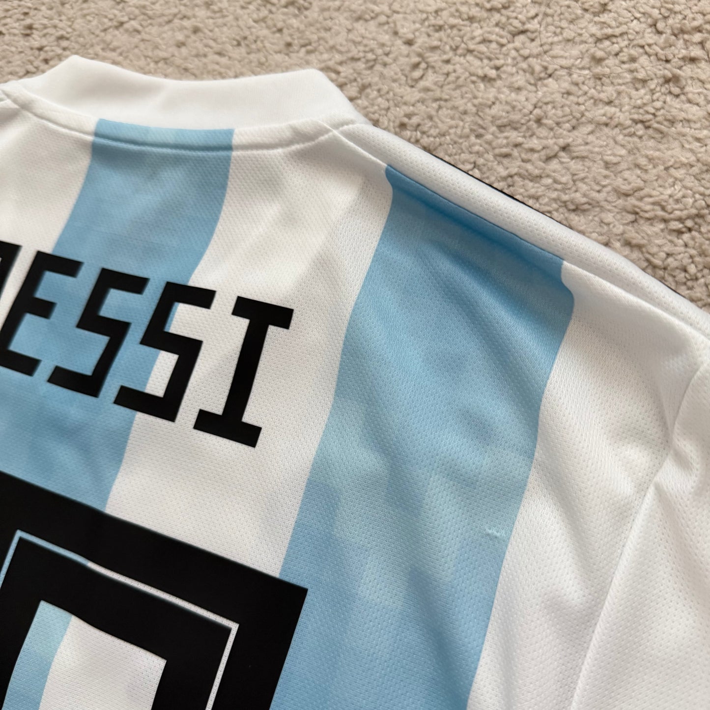 Argentina 2018 World Cup home x Messi #10 (L)