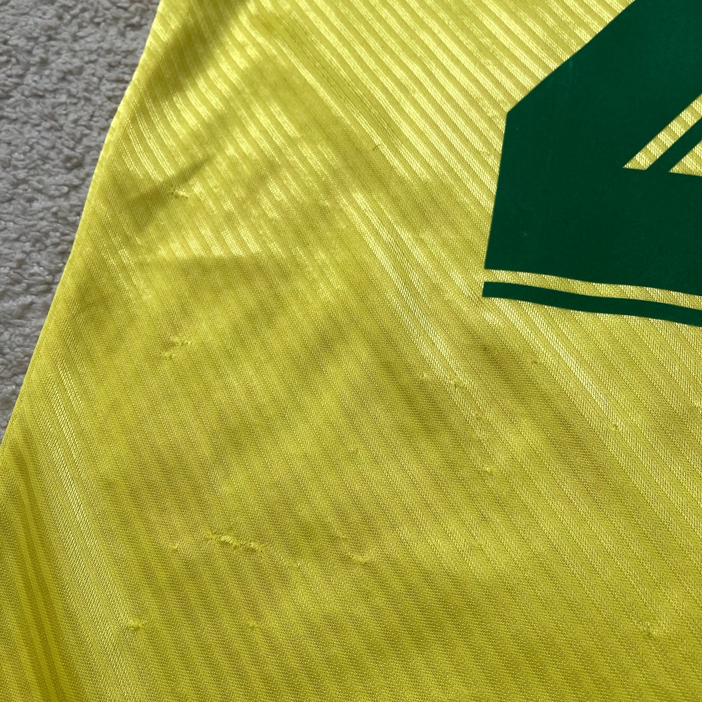 Brazil 1994 World Cup home x Ronaldo Nazario #20 (L)